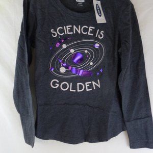 Old Navy Boys Science Is Golden T-Shirt